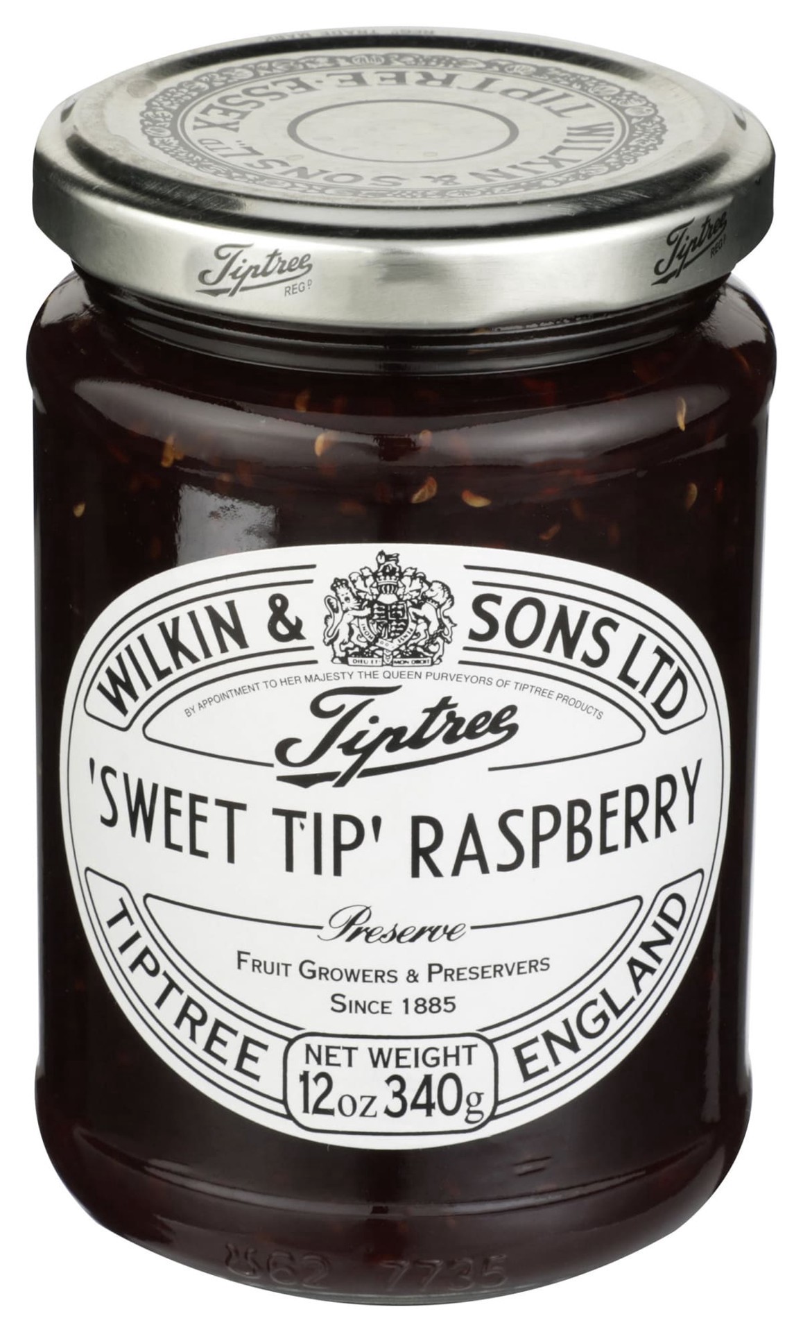 slide 1 of 5, Tiptree Raspberry Preserves, 12 oz