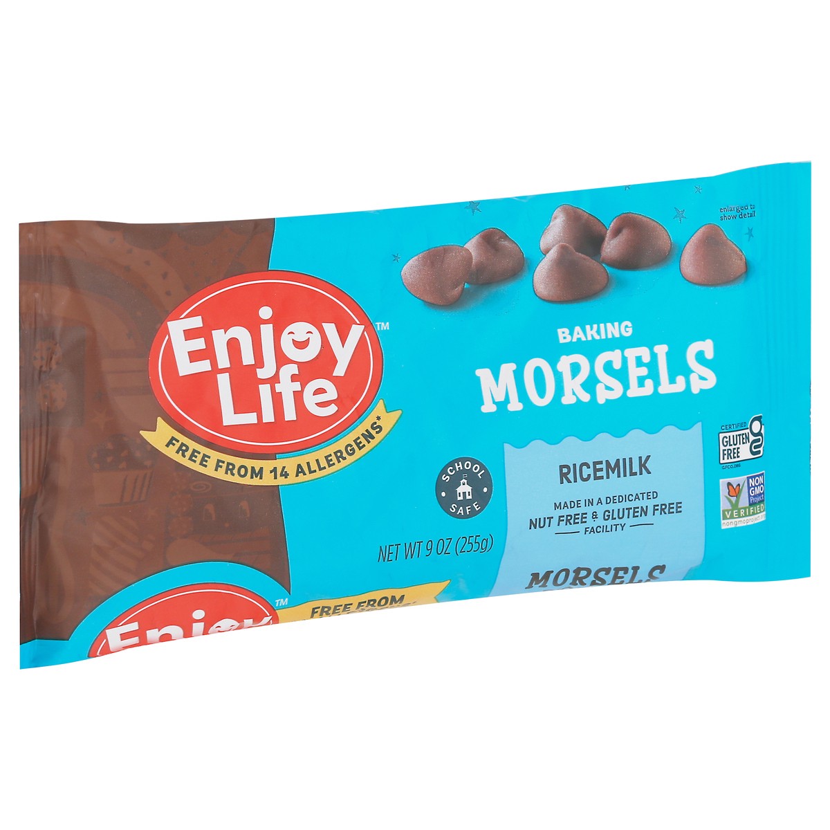 slide 6 of 9, Enjoy Life Ricemilk Baking Morsels, 9 oz Bag, 9 oz