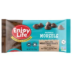 Enjoy Life Ricemilk Baking Morsels, 9 oz Bag
