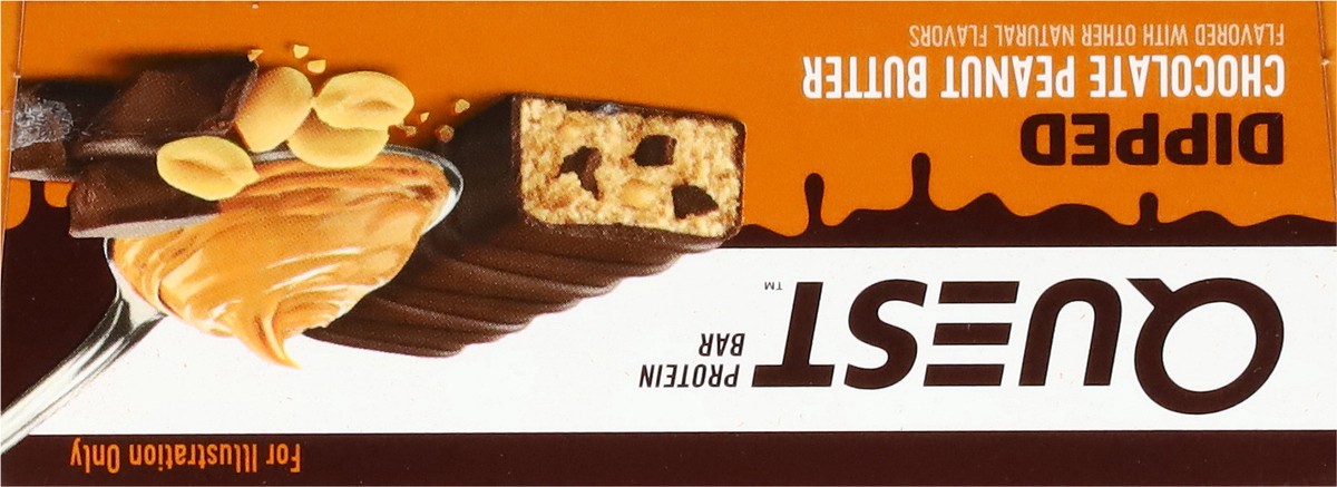 slide 13 of 16, Quest Protein Bar, Chocolate Peanut Butter, Dipped, 4 ct