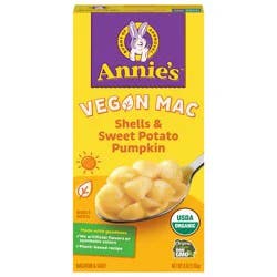Annie's Organic Vegan Mac, Shells and Sweet Potato Pumpkin, 6 oz