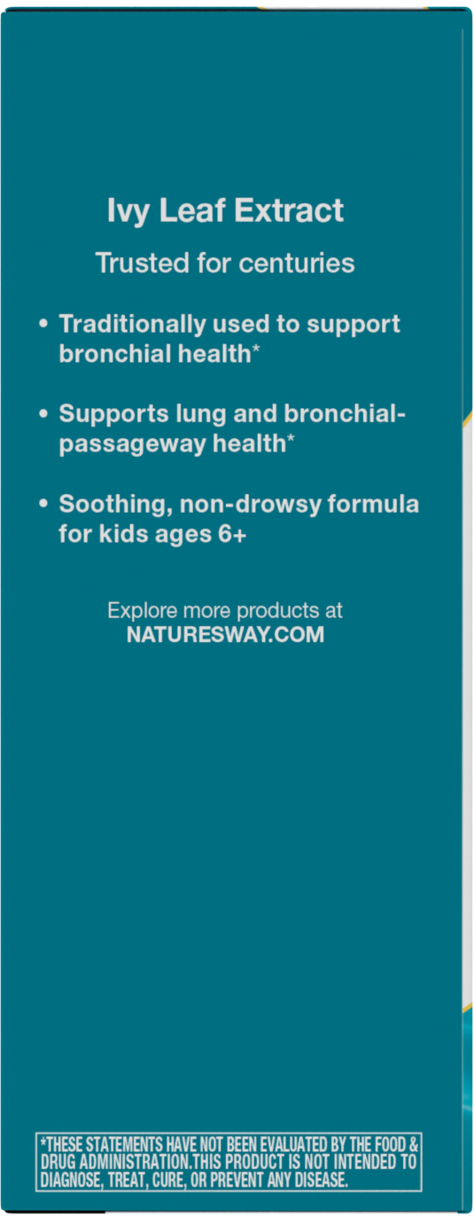 slide 4 of 5, Nature's Way Bronchial Soothe Ivy Leaf Extract Syrup, 3.4 oz