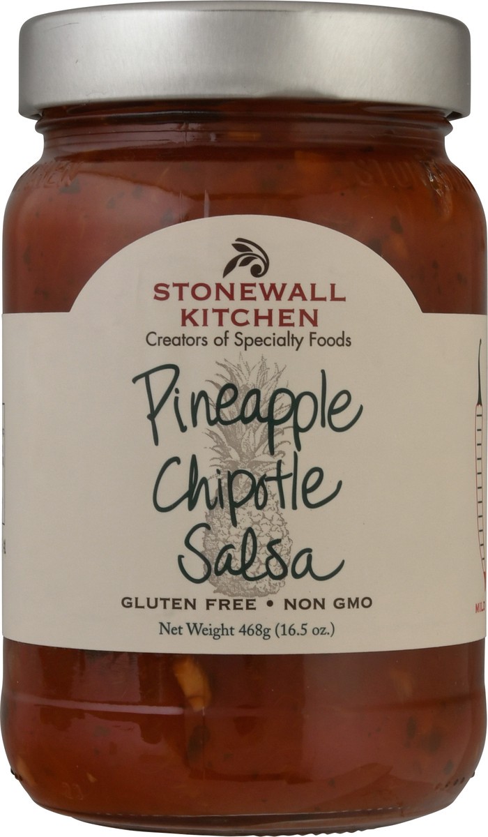 slide 1 of 1, Stonewall Kitchen Mild Pineapple Chipotle Salsa 16.5 oz Jar, 16.5 oz