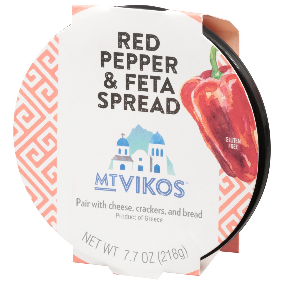 slide 5 of 12, Mt Vikos Red Pepper & Feta Spread 7.7 oz, 7.7 oz