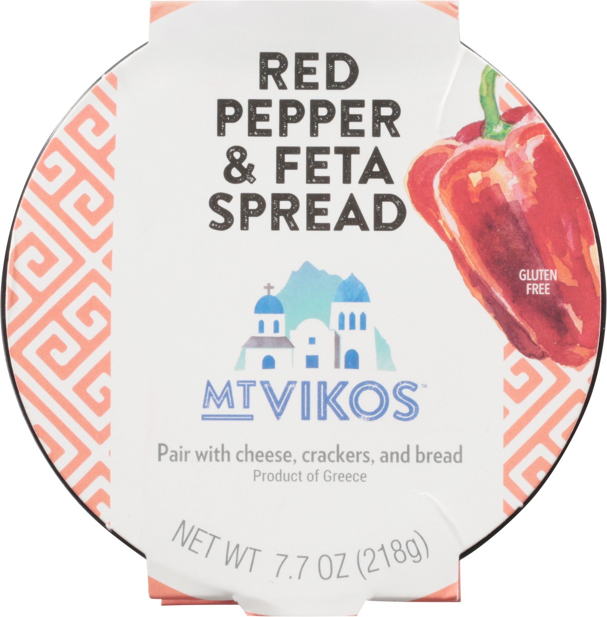 slide 7 of 12, Mt Vikos Red Pepper & Feta Spread 7.7 oz, 7.7 oz