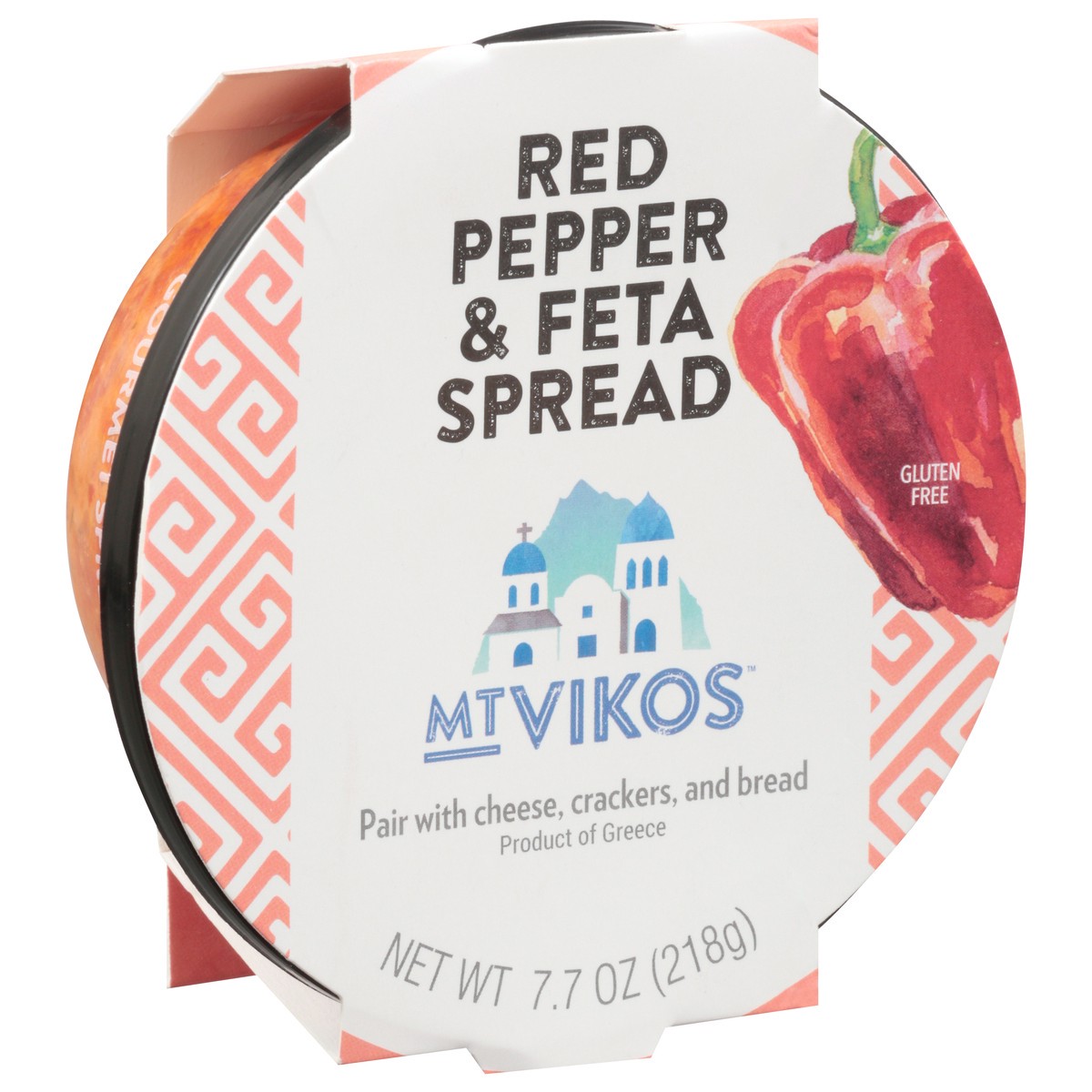 slide 9 of 12, Mt Vikos Red Pepper & Feta Spread 7.7 oz, 7.7 oz