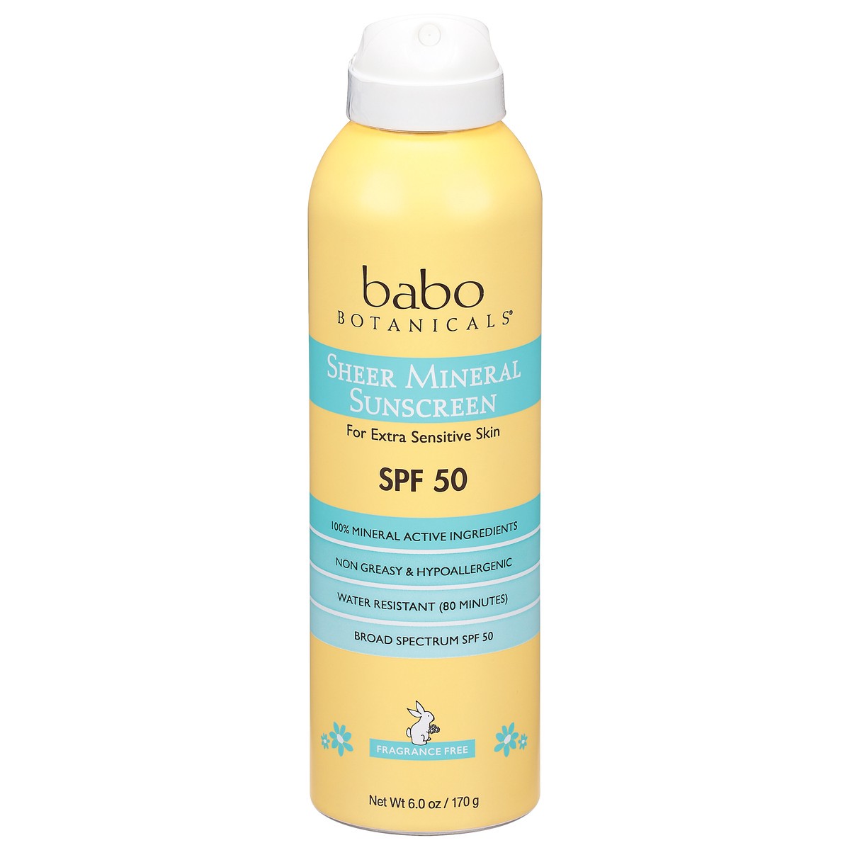 slide 1 of 9, Babo Botanicals Spf 50 Sheer Mineral Sunscreen, 1 ct