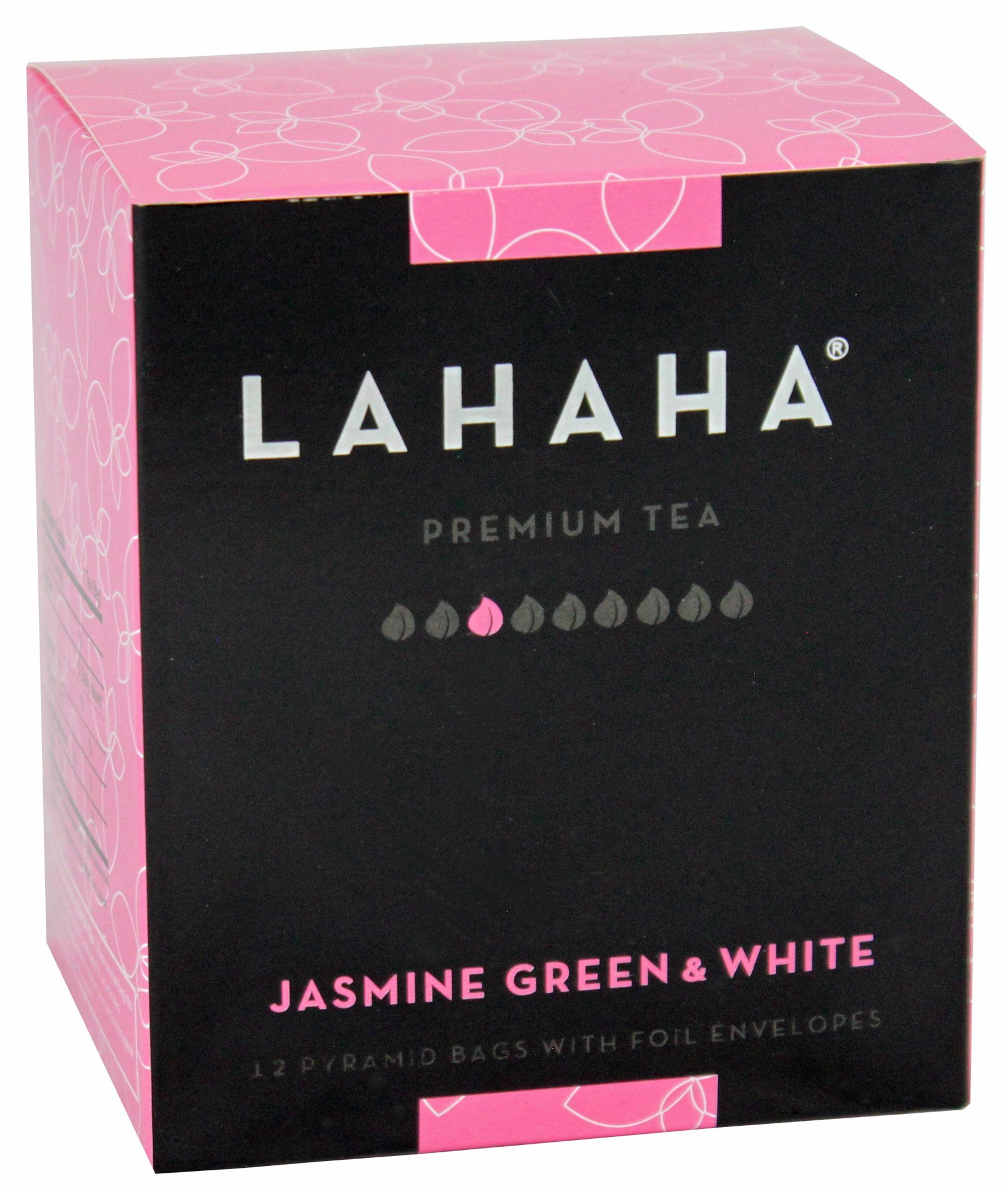 slide 1 of 1, LAHAHA Jasmine Green and White Tea - 12 ct, 12 ct