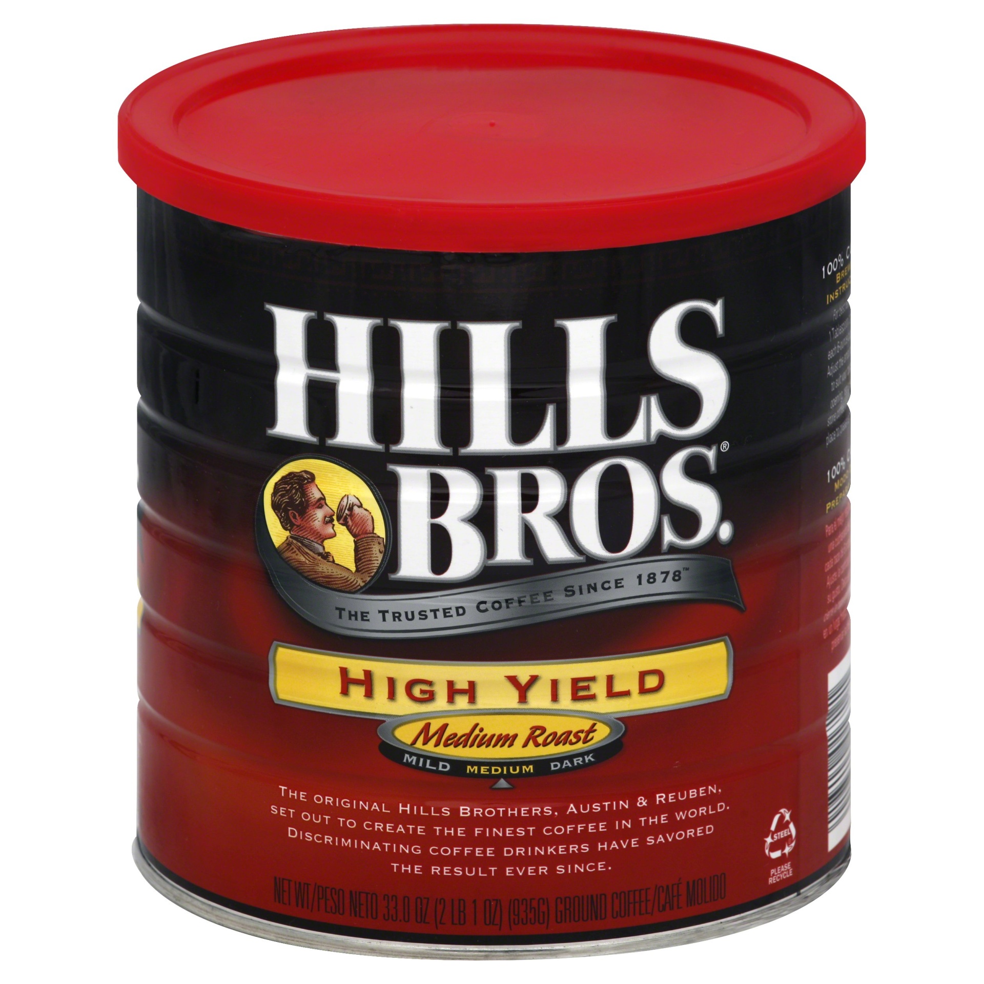 Hills Bros. High Yield Medium Roast Ground Coffee 30.5 oz Shipt