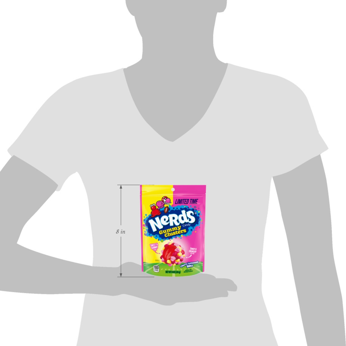 slide 5 of 15, Nerds TBD ND FOOTBALL 2526 LTO TRAY 24/8oz SHP, 8 oz