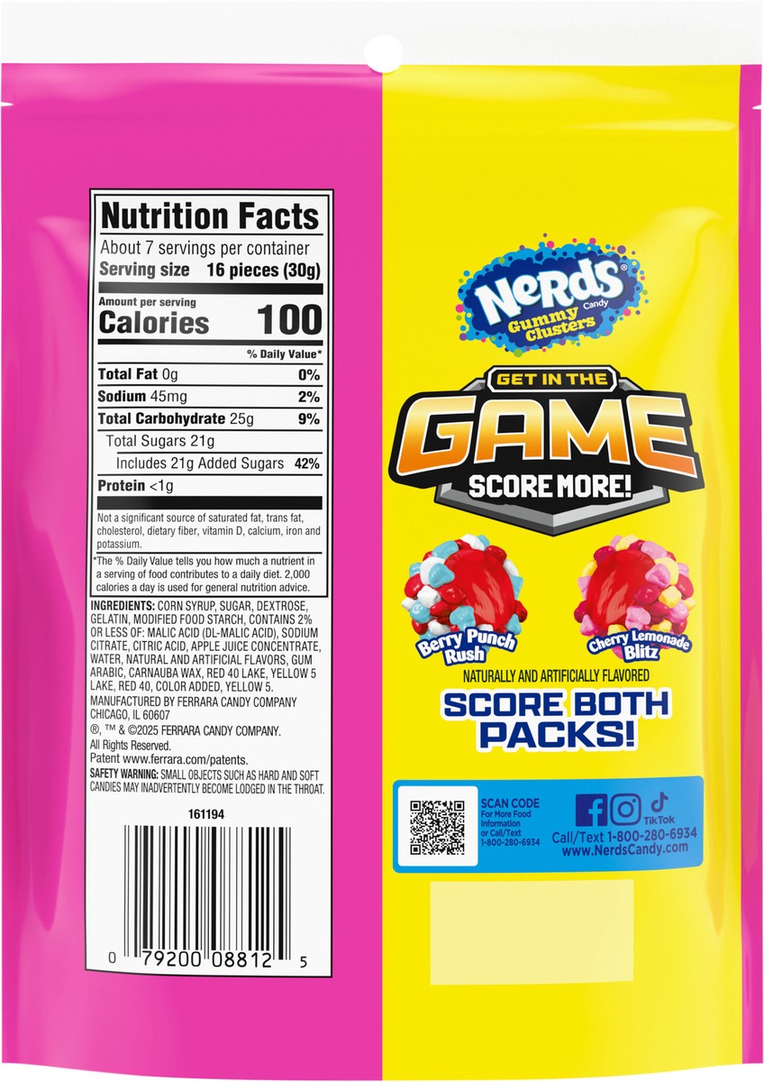 slide 10 of 15, Nerds TBD ND FOOTBALL 2526 LTO TRAY 24/8oz SHP, 8 oz