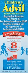Children's Advil Pain Reliever and Fever Reducer, Liquid Children's Ibuprofen for Pain Relief, Fruit - 4 Fl Oz