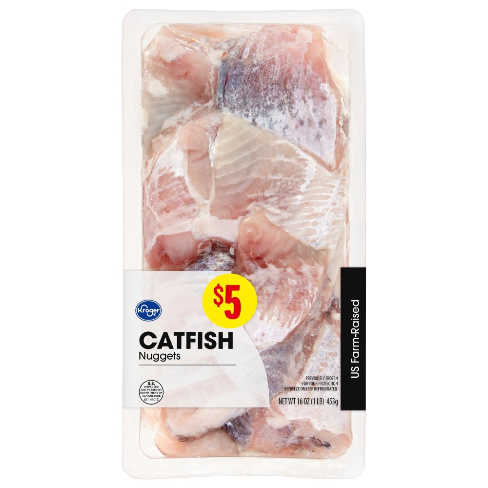 slide 1 of 2, Kroger® Catfish Nuggets, 8 oz