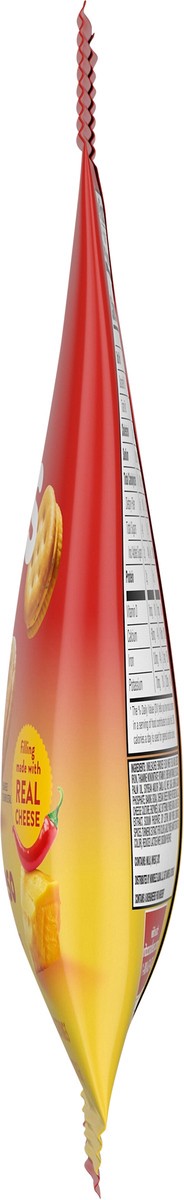 slide 11 of 14, Ritz, Bits Spicy Queso Crackers Sandwiches, Big Bag, 3 Oz, 3 oz