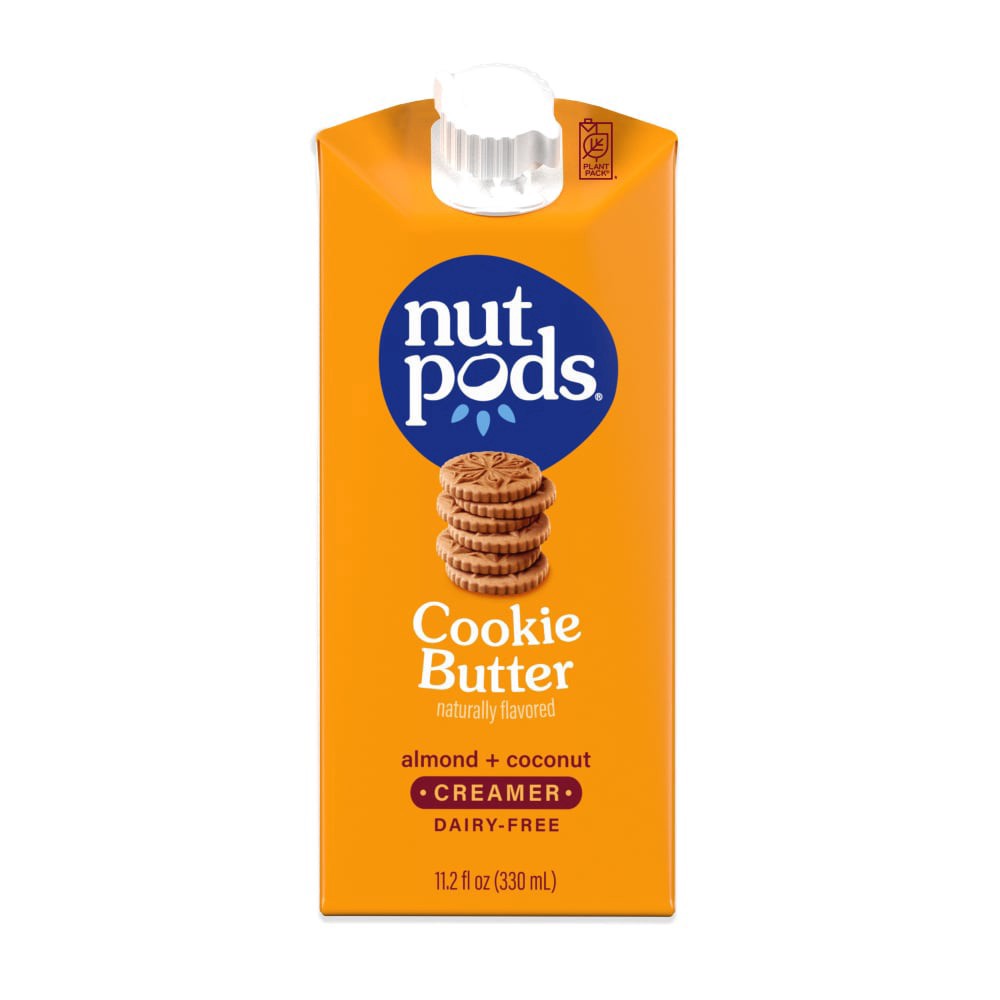 slide 1 of 1, nutpods Coffee Creamer, Dairy-Free, Cookie Butter, Almond + Coconut, 11.2 fl oz
