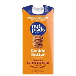 nutpods Non Dairy Cookie Butter made with Almonds and Coconuts Coffee Creamer