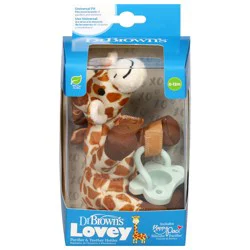 Dr. Brown's Lovey Pacifier & Teether Holder 1 ea