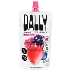 Dally Mixed Berry Fruity Gel Snack 5.07 fl oz
