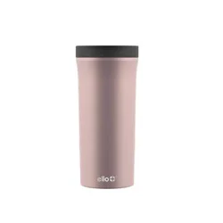 Ello Arabica 14oz Vacuum Insulated Stainless Steel Travel Mug - Rose Gold