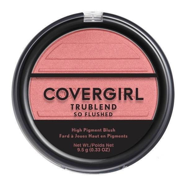 slide 1 of 3, Covergirl Trueblend So Flushed High Pigment Blush & Bronzer, Love Me, 1.776 oz