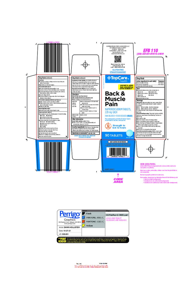 slide 12 of 14, Topcare Back & Muscle Tablet, 90 ct