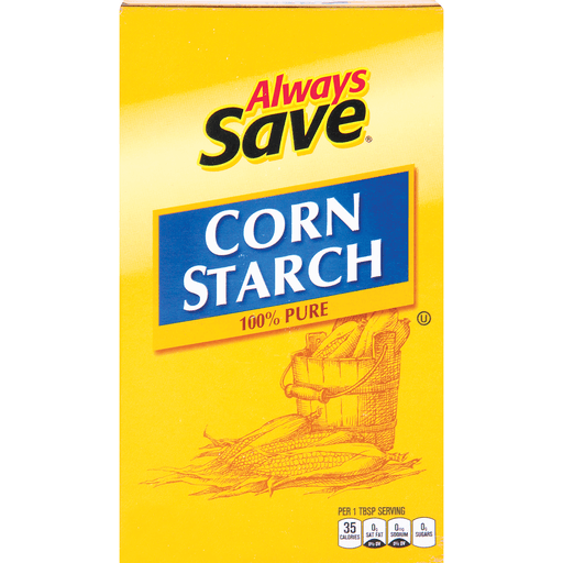 slide 1 of 1, Always Save Corn Starch, 16 oz