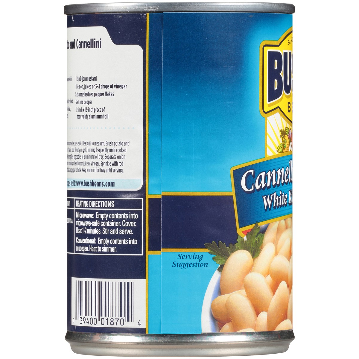 slide 5 of 12, Bush's Best Cannellini Beans 15.5 oz. Can, 15.5 oz
