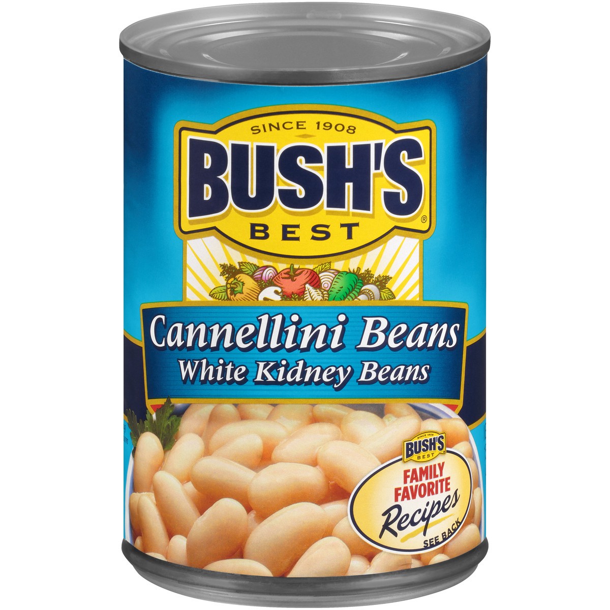 slide 10 of 12, Bush's Best Cannellini Beans 15.5 oz. Can, 15.5 oz