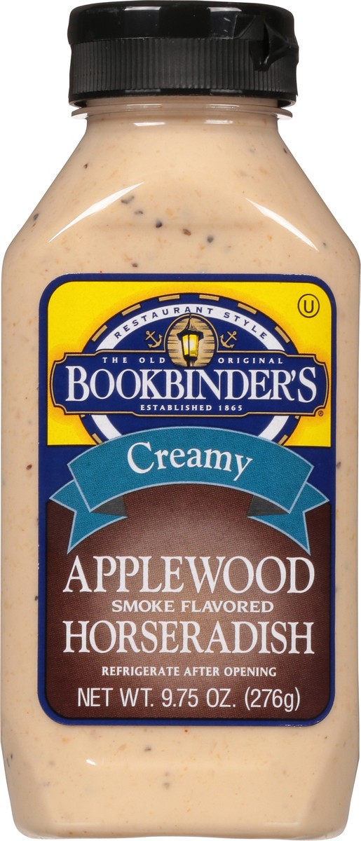 slide 9 of 9, Bookbinder's Bookbinders Horseradish Applewood Smoke Cream, 9.75 oz