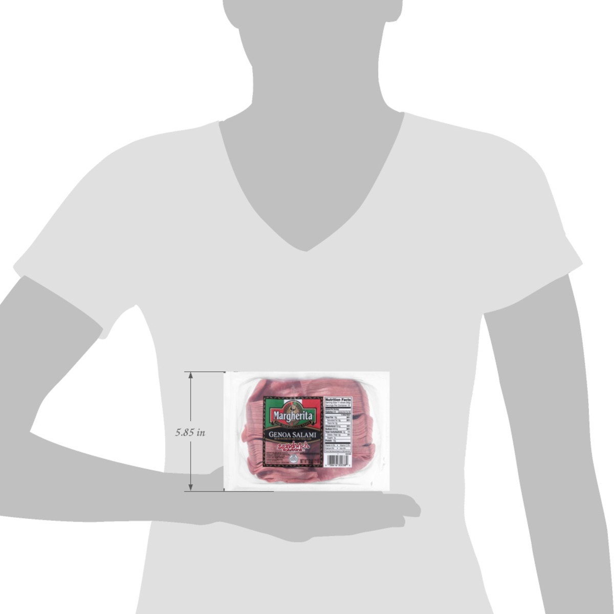 slide 2 of 14, Margherita Genoa Salami - 0.50 Lb, 0.5 lb