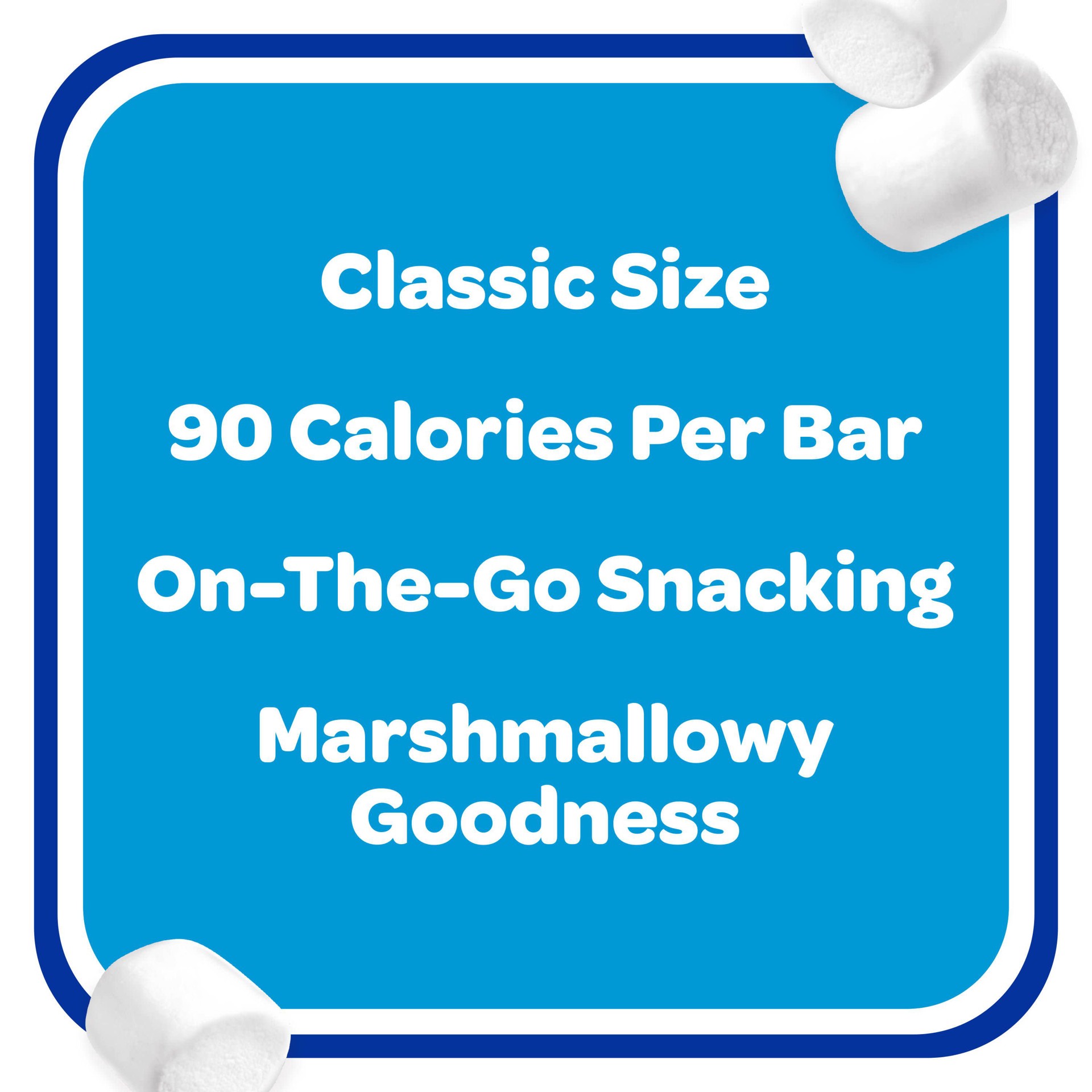 slide 4 of 5, Rice Krispies Treats Crispy Marshmallow Squares, Kids Snacks, Lunch Snacks, Original, 32.6oz Box, 25 Bars, 32.5 oz