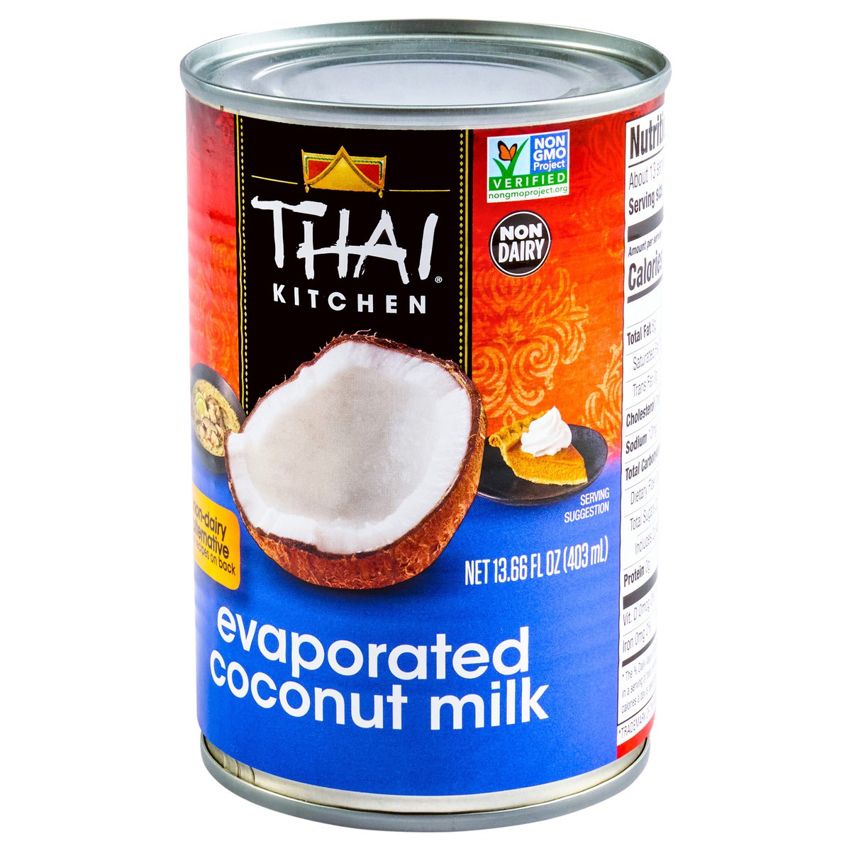 slide 12 of 13, Thai Kitchen Evaporated Coconut Milk, 13.66 fl oz, 13.66 fl oz