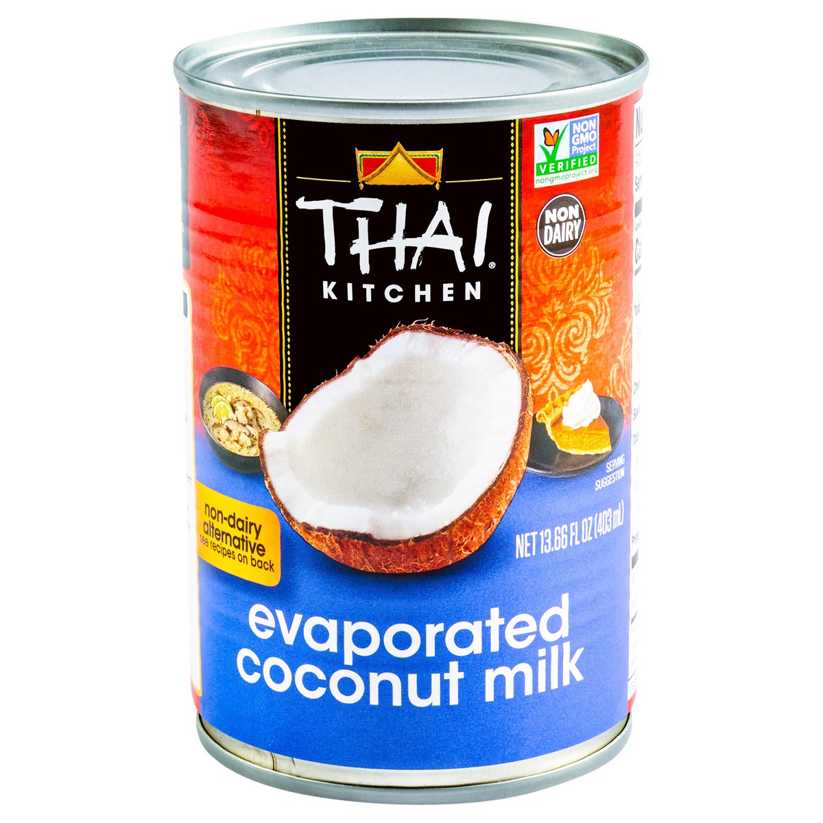 slide 1 of 13, Thai Kitchen Evaporated Coconut Milk, 13.66 fl oz, 13.66 fl oz