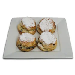 Raisin Round Scones - 4 Count