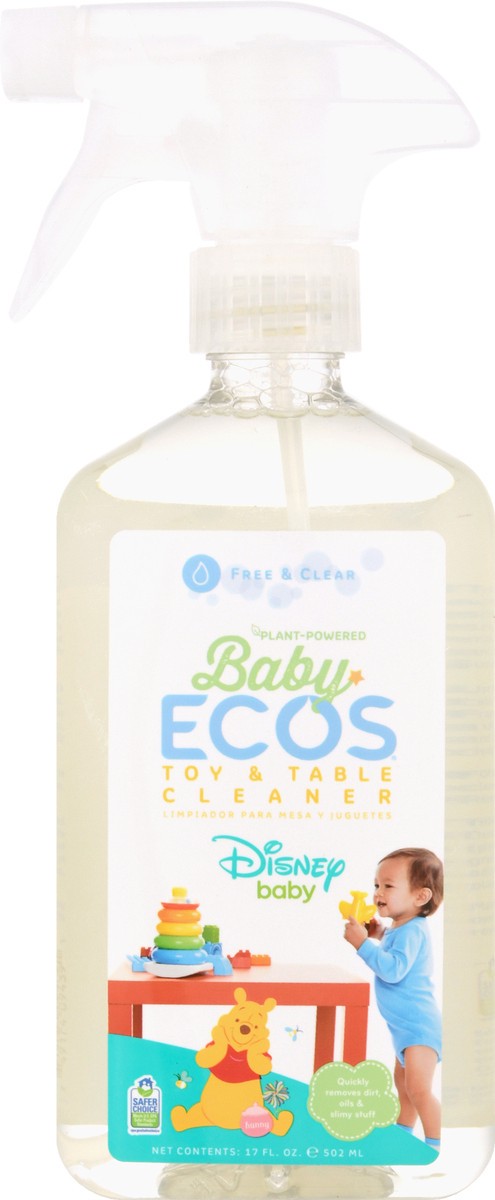 slide 6 of 9, ECOS Baby Free & Clear Toy & Table Cleaner 17 oz, 17 oz