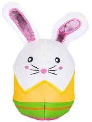 Woof & Whiskers Bunny In Egg Dog Toy
