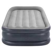 slide 3 of 5, Intex Twin Deluxe Pillow Rest Airbed, Twin Size