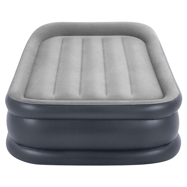 slide 4 of 5, Intex Twin Deluxe Pillow Rest Airbed, Twin Size