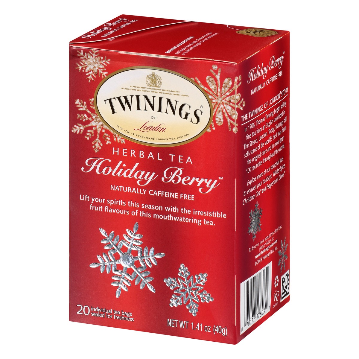 Twinings Winter Spice Herbal Tea - 20ct