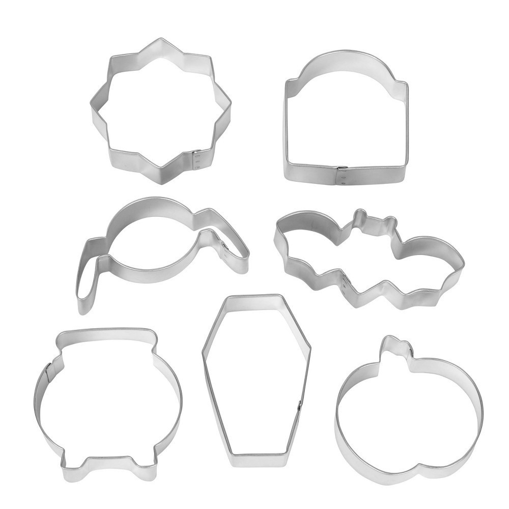 slide 2 of 3, Wilton Haunted House Cookie Cutter Set, 7 ct