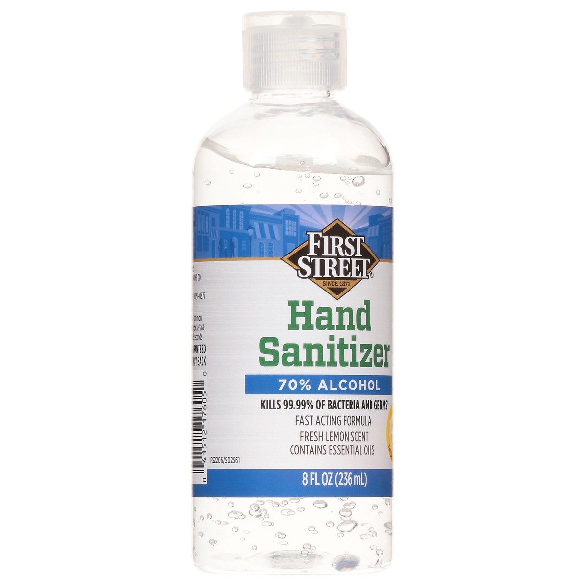 slide 8 of 13, First Street Hand Sanitizer Lemon Zest, 8 oz
