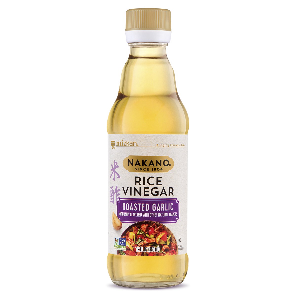 slide 1 of 9, Nakano Roasted Garlic Vinegar, 12 oz