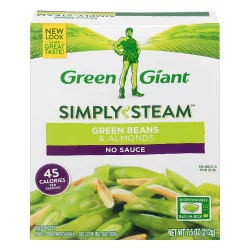 Green Giant Simply Steam No Sauce Green Beans & Almonds 7.5 oz