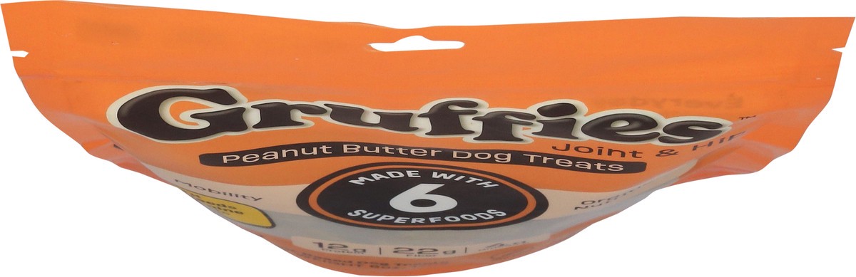 slide 15 of 15, Gruffies Joint & Hip Plant-Based Peanut Butter Dog Treats 6 oz, 6 oz