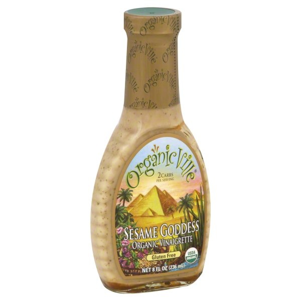 slide 1 of 1, Organicville Dressing Sesame Goddess Organic, 8 oz