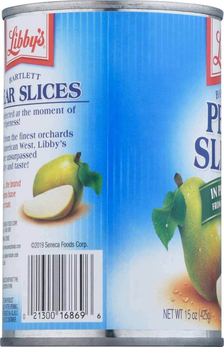 slide 14 of 14, Libby's in Pear Juice Bartlett Pear Slices 15 oz, 15 oz