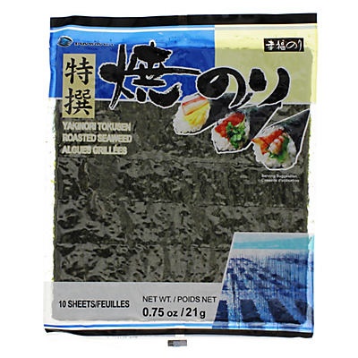 slide 1 of 6, Takaokaya Seaweed 10 ea, 10 ct
