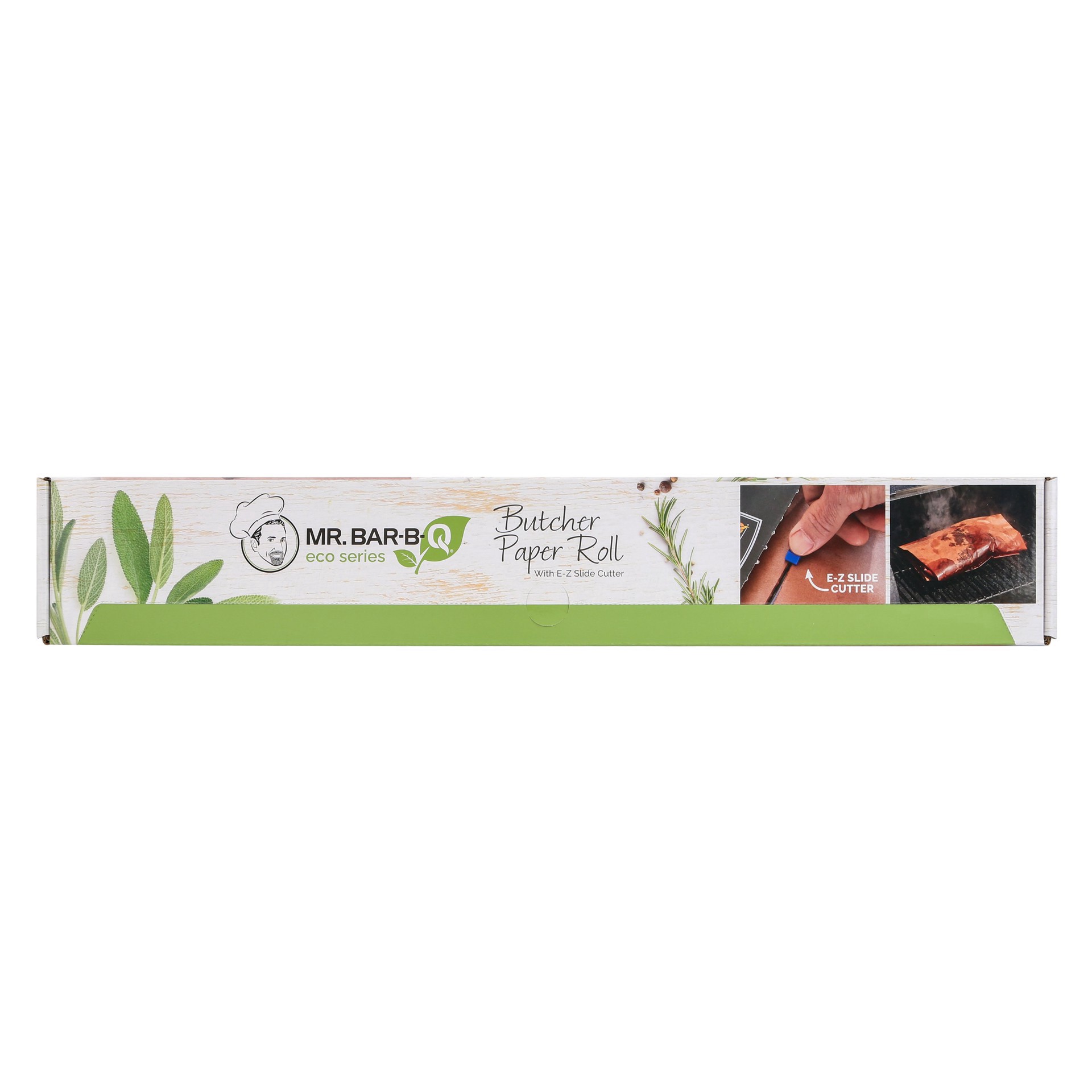 slide 1 of 1, Mr. Bar-B-Q Eco Series Butcher Paper with E-Z Slide Cutter, 150 ft