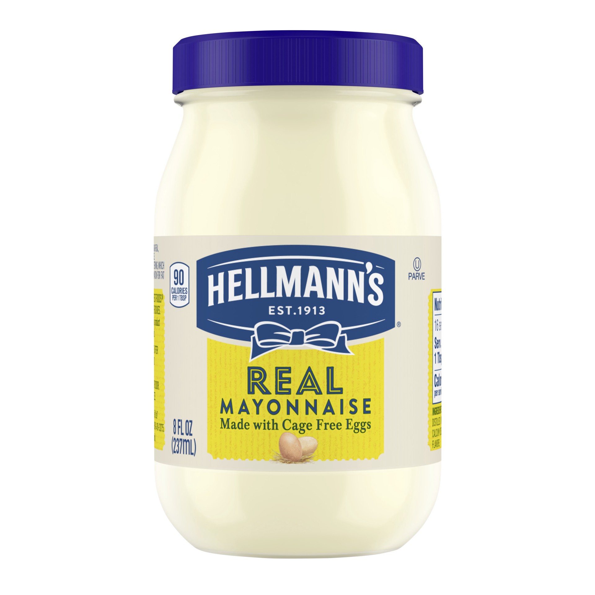 slide 1 of 2, Hellmann's Mayonnaise 8 oz, 8 oz