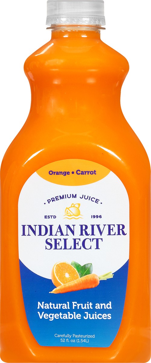 slide 5 of 12, Indian River Select Premium Orange Carrot Juice - 52 oz, 52 oz